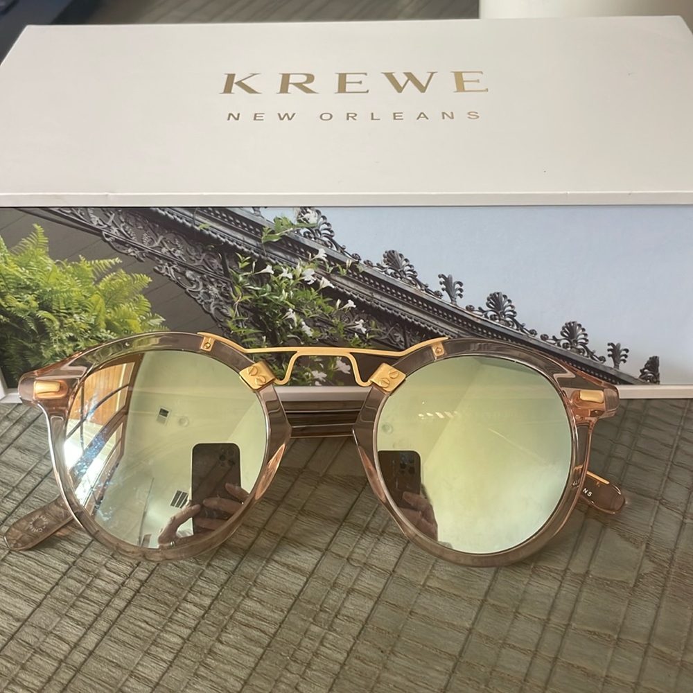 St Louis mirrored | Petal 24K excellent condition
